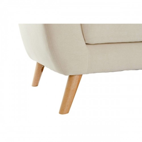 Dīvāns ‘Chaise Longue’ DKD Home Decor Krēmkrāsa Kaučuka koks 226 x 144 x 84 cm image 4