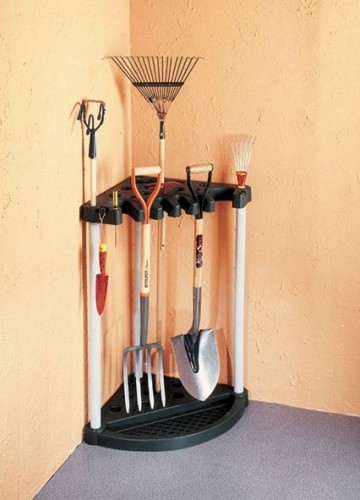 Keter Держатель инструментов угловой Corner Tool Rack черный image 4