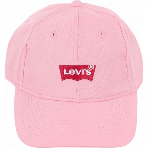 Детская кепка Levi's Core Batwing Curve Brimcap Розовый (Один размер) image 4