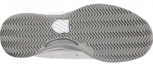 Tennis shoes K-SWISS HYPERMATCH HB for woman's, white/grey outdoor, size UK 4 image 4