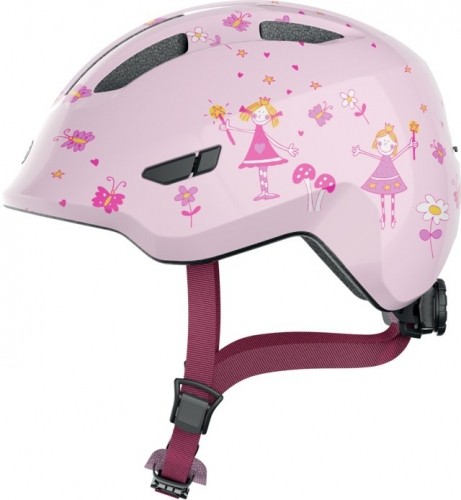 Velo ķivere Abus Smiley 3.0 rose princess-M image 4