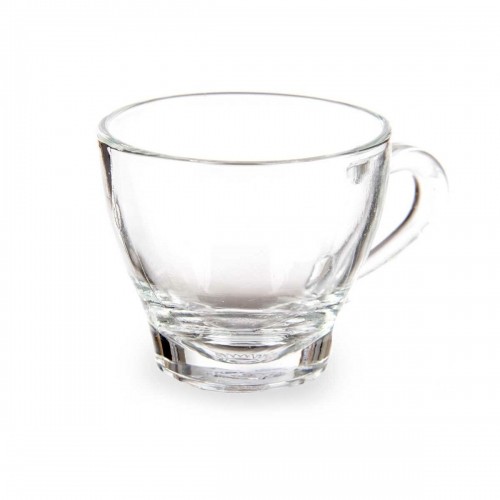 Vivalto Komplekts ar kafijas tasēm Caurspīdīgs Stikls 80 ml (24 gb.) image 4