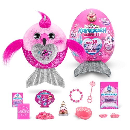 RAINBOCORNS plush toy with accessories Mermaidcorn, 7 series, 9283 image 4