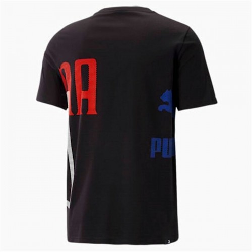 Men’s Short Sleeve T-Shirt Puma Classics Black image 4