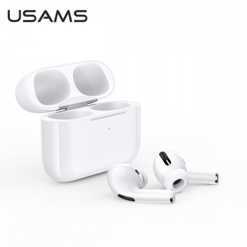 USAMS Słuchawki Bluetooth 5.0 TWS Emall Series bezprzewodowe biały|white BHUYM01 (US-YM001) image 4