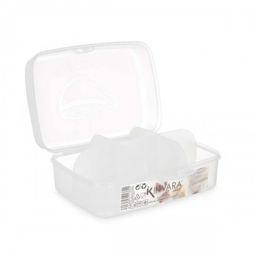 Box with compartments Transparent Plastic 21,5 x 8 x 14,6 cm (12 Units) image 4