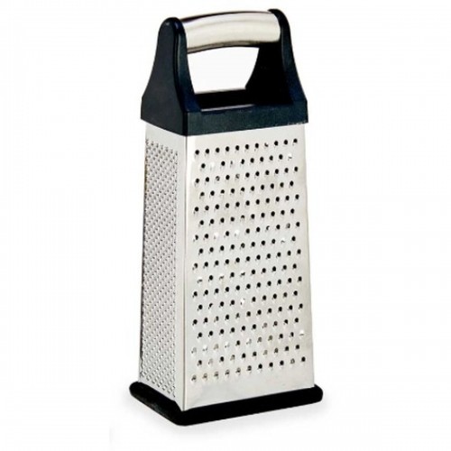 Grater Black Silver Stainless steel ABS TPR 9,5 x 21,5 x 6,7 cm (12 Units) image 4