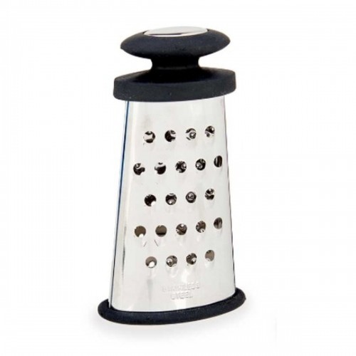 Grater Black Silver Stainless steel TPR 9 x 15,5 x 4,2 cm (12 Units) image 4