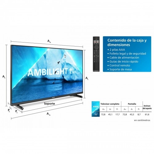 TV Philips 32PFS6908 32" Full HD LED image 4