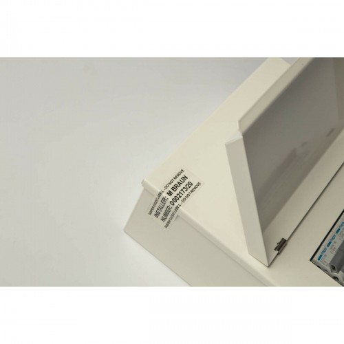 Laminēta lente iekārtu marķēšanai Brother TZE-SE4 Drošības lente Melns/Balts 18mm image 4
