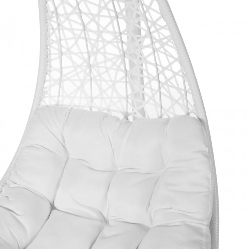 Bigbuy Garden Подвесное садовое кресло Dido Белый ротанг 82 x 84 x 132 cm image 4