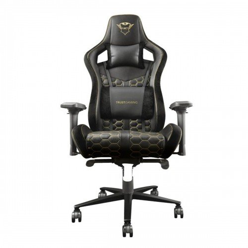 Gaming Chair Trust GXT 712 Resto Pro Yellow Black image 4