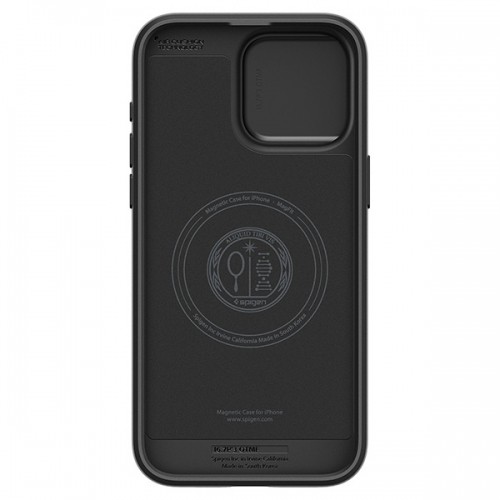 Spigen Optik Armor iPhone 15 Pro Max 6,7" MAG Magsafe czarny|black ACS06599 image 4