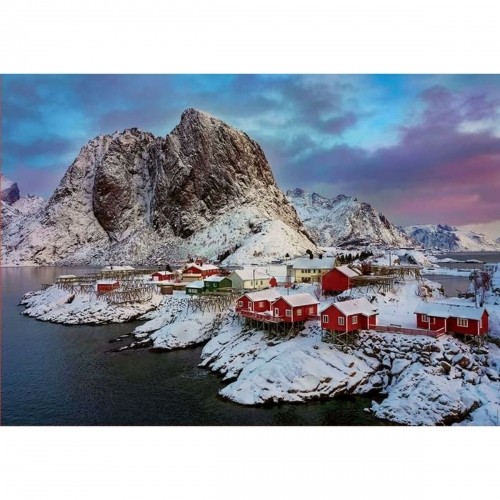 Puzle un domino komplekts Educa Lofoten Islands - Norway 1500 Daudzums 85 x 60 cm image 4