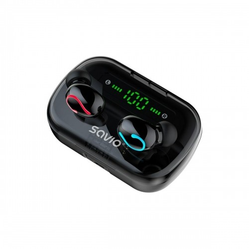 Bluetooth-наушники in Ear Savio TWS-06 Чёрный image 4
