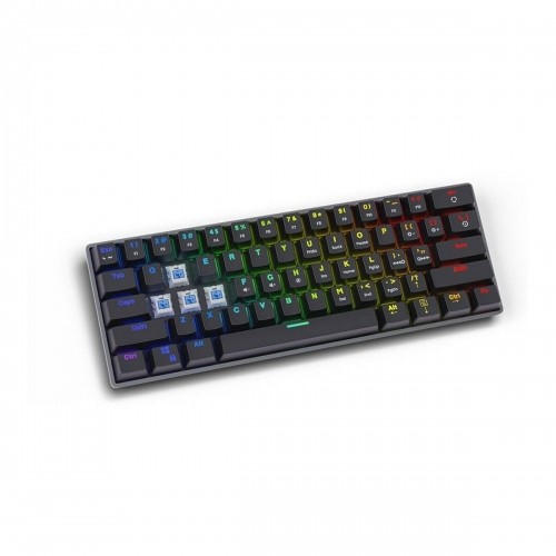 Keyboard Savio BLACKOUT Black Multicolour English QWERTY image 4