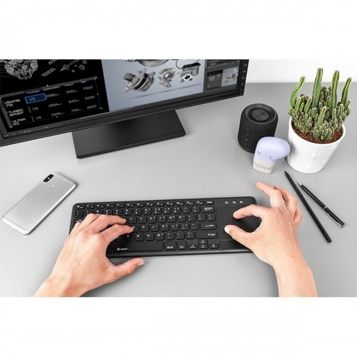 Keyboard with Touchpad Tracer TRAKLA46367 Black image 4