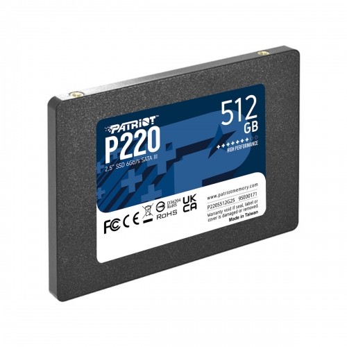 Cietais Disks Patriot Memory P220 512 GB SSD image 4