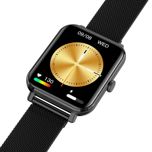 Garett Smartwatch GRC CLASSIC Black Steel Умные часы IPS / Bluetooth / IP68 / SMS image 4