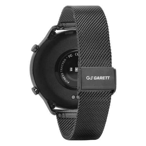 Garett Smartwatch Garett Veronica Black Steel Sieviešu viedpulkstenis IPS / Bluetooth / IP67 / GPS / SMS image 4