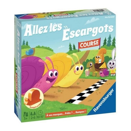 Izglītojošā Spēle Ravensburger Allez les Escargot (FR) Melns (1 Daudzums) image 4