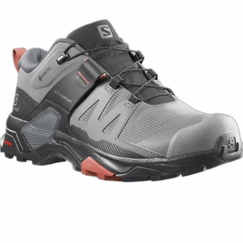 Женские спортивные кроссовки Salomon X Ultra 4 Gore-Tex Серый гора image 4