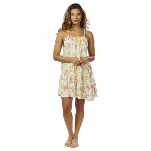 Dress Rip Curl Sun Dance Up White Tropical image 4