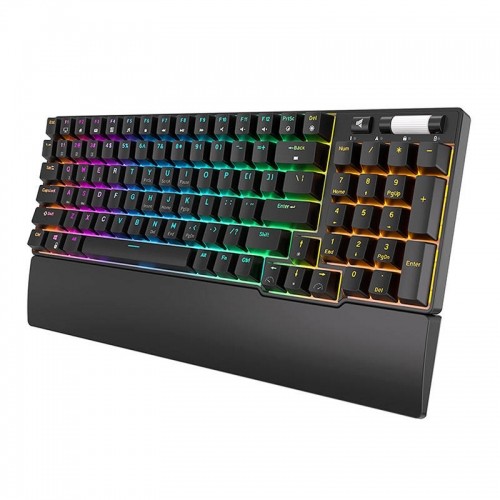 Mechanical keyboard Royal Kludge RK96 RGB, Brown switch (black) image 4