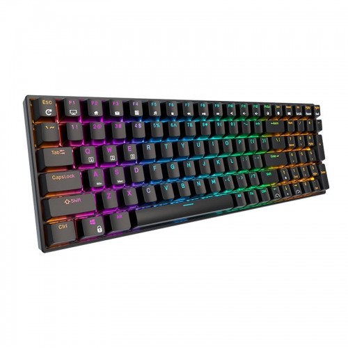 Mechanical keyboard Royal Kludge RK100 RGB, Brown switch (black) image 4