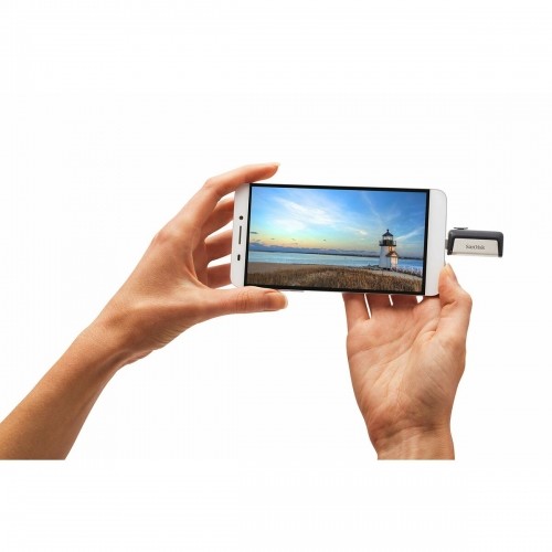 USB Zibatmiņa SanDisk Ultra Dual Drive Pelēks 256 GB image 4