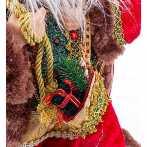 Bigbuy Christmas Ziemassvētku Nieciņš Sarkans Daudzkrāsains Plastmasa Polirezīns Audums 45 cm image 4