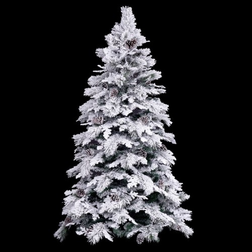 Bigbuy Christmas Новогодняя ёлка Белый Зеленый PVC Металл полиэтилен снежный 240 cm image 4