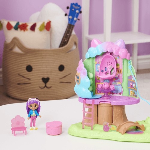 GABBY´S DOLLHOUSE Игровой набор Kitty Fairy´s Garden Treehouse image 4