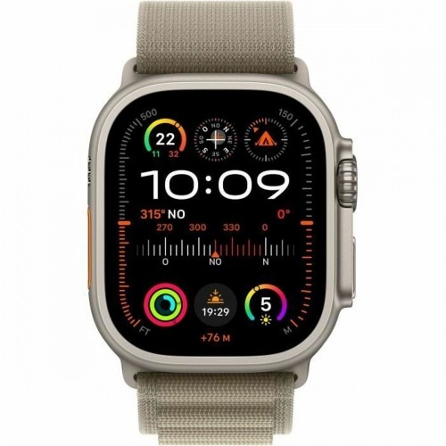 Умные часы Apple Ultra 2 Титановый Оливковое масло 49 mm image 4