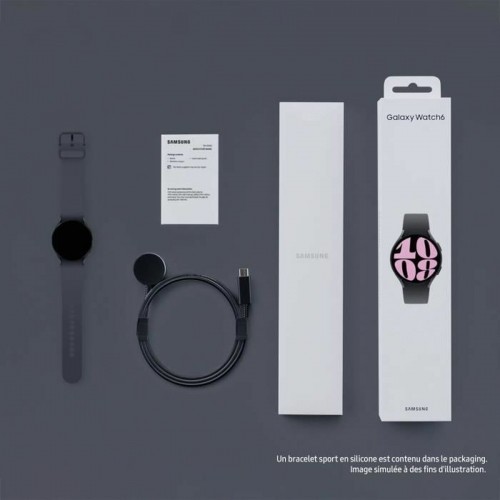 Viedpulkstenis Samsung Watch 6 Melns Grafīts 1,3" 40 mm image 4