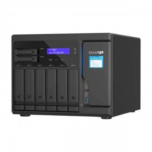 Network Storage Qnap TS-855X-8G Black image 4