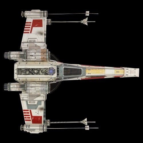 STAR WARS 4D puzle Zvaigžņu kuģis Xwing image 4