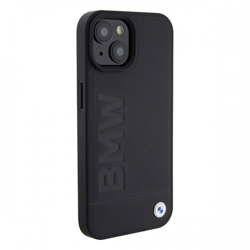 BMW BMHMP15SSLLBK iPhone 15 6.1" czarny|black Magsafe hardcase Signature Logo Imprint image 4