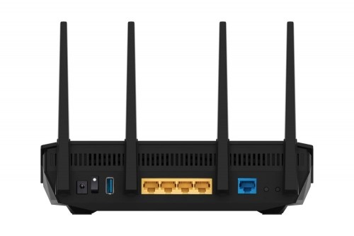 Wireless Router|ASUS|Wireless Router|5400 Mbps|Wi-Fi 5|Wi-Fi 6|IEEE 802.11a|IEEE 802.11b|IEEE 802.11g|IEEE 802.11n|USB 3.2|4x10/100/1000M|LAN \ WAN ports 1|Number of antennas 4|RT-AX5400 image 4