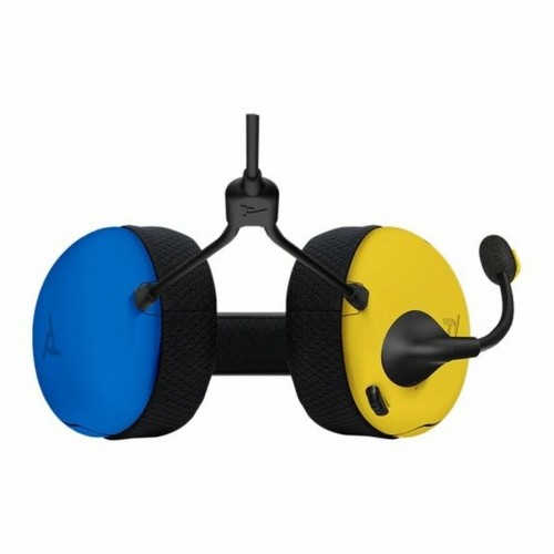 Headphones with Microphone PDP 500-162-YLBL-NA Yellow Blue Black image 4