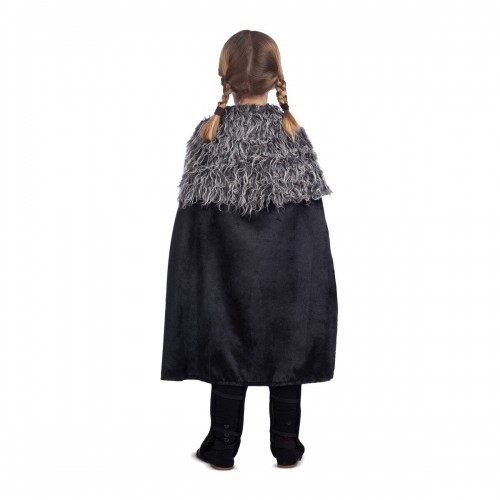 Costume for Children My Other Me Female Viking Black Grey (5 Pieces) image 4