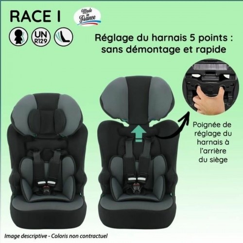 Car Chair Nania RACE Grey image 4