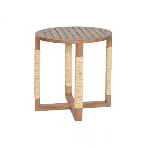 Side table Home ESPRIT Natural Fir MDF Wood 48 x 48 x 50,5 cm image 4