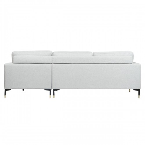Dīvāns ‘Chaise Longue’ DKD Home Decor Gaiši pelēks Metāls 250 x 160 x 85 cm image 4