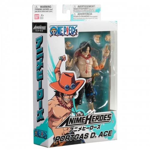 Показатели деятельности One Piece Bandai Anime Heroes: Portgas D. Ace 17 cm image 4