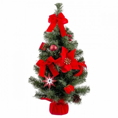 Bigbuy Christmas Новогоднее украшение Красный Зеленый Пластик Ткань Новогодняя ёлка 60 cm image 4