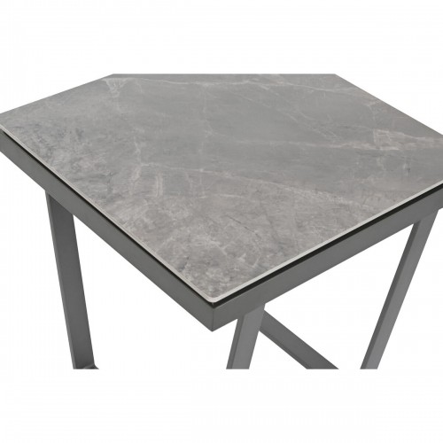 Вспомогательный стол Home ESPRIT Серый Металл 51 x 51 x 53 cm image 4
