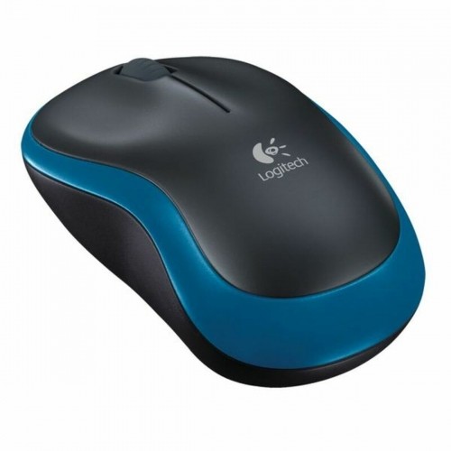 Мышь Logitech LGT-M185B Синий Черный/Синий image 4