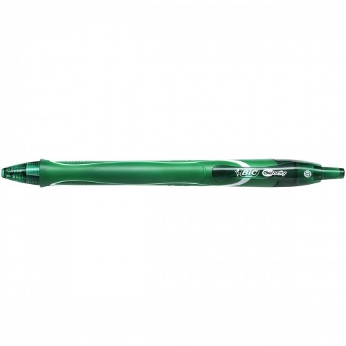 Gel pen Bic Gel-Ocity Quick Dry Green 0,3 mm (12 Units) image 4