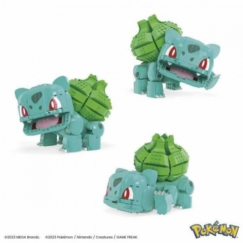 Pokemon Строительный комплект Pokémon Mega Construx - Jumbo Bulbasaur 789 Предметы image 4